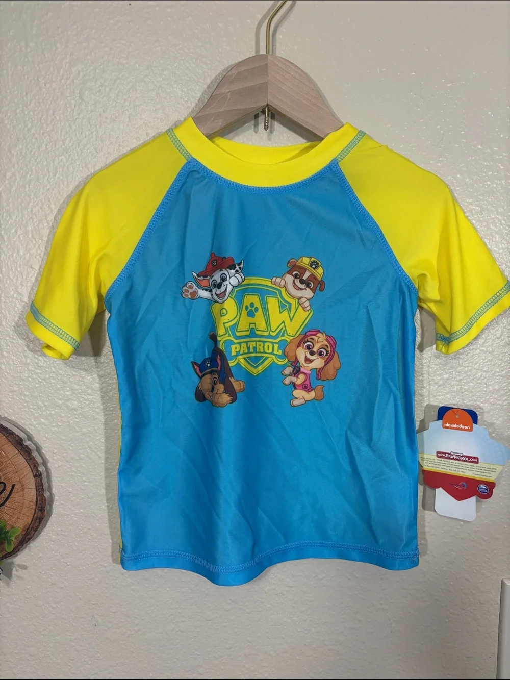 Nickelodeon Paw Patrol Boys Swim Trunk Bathing Suit Set Size 3T